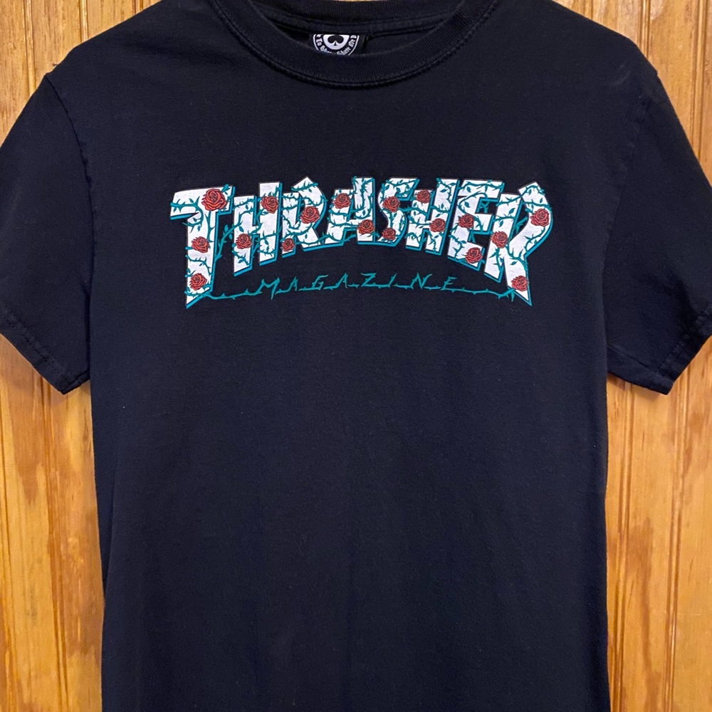 thrasher floral shirt
